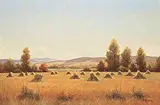 Roland Gissing, Golden Sunlight, 1938, oil on canvas