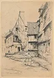 Clarence Gagnon, Rue A Caudebec-en-caux