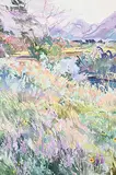 Lush Valley by Brent R. Laycock, acrylic on canvas, sold Apr 2024