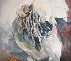 Melanie Authier, Terrene, 2012, acrylic on canvas
