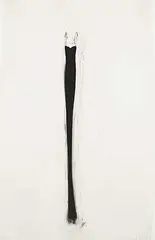 Cathy Daley, Untitled - Little Black Dress, 1997, pastel on paper