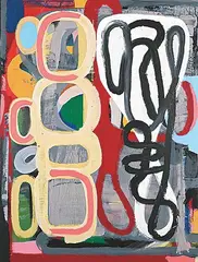 Mark Douglas Dicey, Rudder, 2012, acrylic on canvas