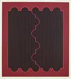 Harry Mitsuo Kiyooka, The Western Gate N.E. #5/11, colour silkscreen on paper