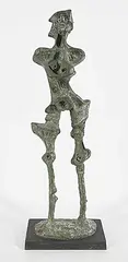 Roy Leadbeater, Untitled - Space Age Man, 1970, bronze sculpture