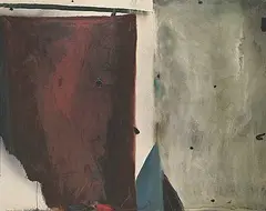 Otto Rogers, Atmosphere Fabric, 1980, acrylic on canvas