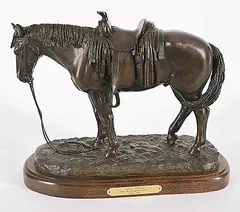 Don Begg, Free Reins #74/100, 2015, bronze sculpture