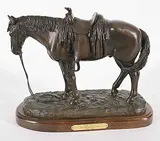 Don Begg, Free Reins #74/100, 2015, bronze sculpture