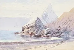 Frederic Marlett Bell-Smith, Seascape, watercolour on paper
