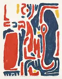 Marion Florence Nicoll, Self Portrait #154/200, 1979, colour clay print on paper