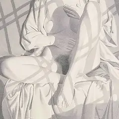 William James Parker, Untitled - After the Bath, 1982, graphite on paper