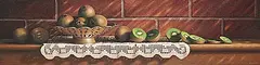 Daniel Plante, Kiwis, 2008, oil on canvas