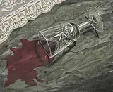 Daniel Plante, Coupe de Vin, 1990, oil on canvas