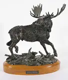 Don Toney, Bustin' Through the Bush Country #1/35, 1996, bronze sculpture