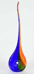 . Bee Kingdom, Untitled - Rainbow Drop Vase, glass