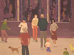 Colin D. Graham, Group, 1998, oil on canvas