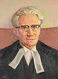 Illingworth Kerr, Dr. Alex Smith - U of A, oil on canvas
