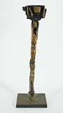 Roy Leadbeater, Untitled - Tall Large Candle Holder, bronze scultpure