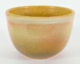 Luke Orton Lindoe, Untitled - Yellow Gradient Bowl, glazed ceramic