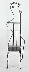 Rogelio Menz, Untitled - Have a Seat, welded metal chair