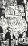Katie von der Ohe, Untitled - Armoured Knight on Horseback
