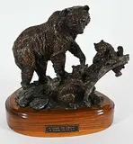 Don Toney, A Time to Grow, A Time to Play #1/50, 2001, bronze sculpture
