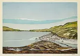 George Weber, Chin Coulee, Southern Alberta #35/65, 1967, colour silkscreen on paper