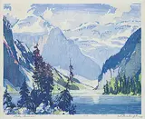 A.C. and Barbara Leighton - Barleigh, Lake Louise #14/100 2nd Ed.