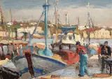 Antoine Bittar, Fishing Boats - Casablanca, Morocco