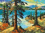 Rod Charlesworth, September Vista, Okanagan Lake