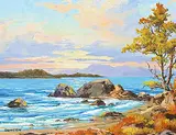 Duncan MacKinnon Crockford, Untitled - Autumn Coast