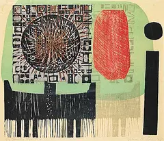 John Kenneth Esler, Day Approaching Night No. 2 #21/25, 1968, colour etching on paper