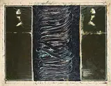 Jim Gislason, High Tide, mixed media on canvas