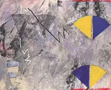 Gerald Hushlak, V - 14, 1979, acrylic on canvas