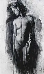 Aaron Jarvis, Untitled - Contemplation, 2002, oil on canvas