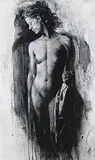 Aaron Jarvis, Untitled - Contemplation, 2002, oil on canvas