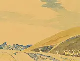 Illingworth Kerr, Prongbuck Antelope in the Foothills