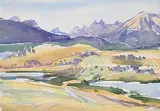 Brent R. Laycock, Haying Near Paine Lake