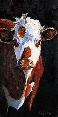 Fabienne Leydecker, Susie Moo, acrylic on canvas