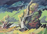 Luke Orton Lindoe, Untitled - Dancing Tree