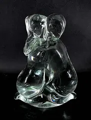 Roberto Moretti, Untitled - Lovers, 1979, glass sculpture