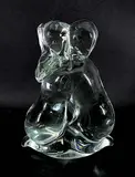Roberto Moretti, Untitled - Lovers, 1979, glass sculpture