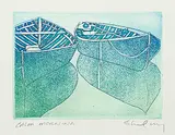 Greg Shafley, Calm Morning, colour etching on paper