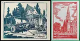 Margaret Shelton, Lumberyard in Banff / Saint Andrew's, Calgary