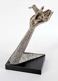 Alice Winant, Untitled - A Bird in the Hands #21/50, mixed media sculpture