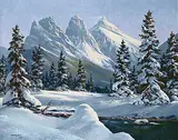 Duncan MacKinnon Crockford, Untitled - The Three Sisters