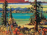 Rod Charlesworth, Evening Sky, Okanagan