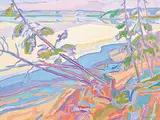 William Duma, Glenmore [South Side], acrylic on wood board