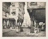 Clarence Gagnon, Rue des Cordeliers, Dinan