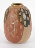 Luke Orton Lindoe, Untitled - Strawberry Vase, partially glazed ceramic