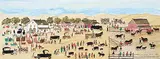 Irene E. McCaugherty, Auction Sale 1920's, 1991, watercolour on paper